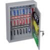 Key Cabinet, 42 Key Capacity, Grey, Steel, 350 x 270 x 80mm thumbnail-3