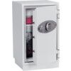 Safe, Combination Lock, White, Steel, 520 x 520 x 900mm thumbnail-0