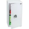 Safe, Combination Lock, White, Steel, 400 x 445 x 805mm thumbnail-0