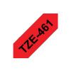 BROTHER TZE-461 36mm P-TOUCH TAPE BLACK/RED thumbnail-0