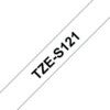 Black on Clear Strong Adhesive Labelling Tape, 9mm x 8M, TZES121 thumbnail-0