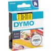 DYMO D1 TAPE 6mm BLACK ON YELLOW 43618 thumbnail-0