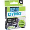 DYMO D1 TAPE 9mm BLACK ON BLUE 40916 thumbnail-0