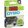 DYMO D1 TAPE 9mm BLACK ON RED 40917 thumbnail-0