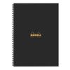 119232C RHODIA BUSINESS BOOK A4W/BOUND H/BK BLK (PK-3) thumbnail-0