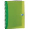 100104241 NOTEBOOK A4 W/BOUND FEINT MARGIN TRANSLUCENT ASST (PK-5) thumbnail-0