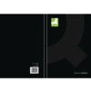 KF03726 NOTEBOOK A5 C/B HD/BK BLK(PK-3) thumbnail-0