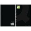 400053701 NOTEBOOK A5 W/B BLK(PK-3) thumbnail-0