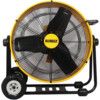 24" Portable Heavy Duty Drum Fan, Tilting Fan Adjustment, 230V thumbnail-0