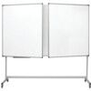 Magentic Folding Whiteboard with Mobile Castors 1500x1000mm thumbnail-1