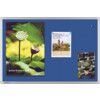 LEGAMASTER UNIVERSAL PIN BOARD BLUE 600x900mm thumbnail-0