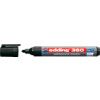 360 Series, Whiteboard Marker, Black, Medium Tip Size, Bullet Nib, Pack of 10 thumbnail-0