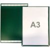 ADHESIVE DOCUMENT POCKETS A3 PORTRAIT BLACK (PK-3) thumbnail-0