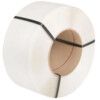 TT50W WHITE 12mmX1300M WHITE POLYPROPYLENE STRAPPING thumbnail-0