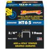 Staples 3/4" - 19mm - HT65S Heavy Duty - (Box of 2400) thumbnail-0