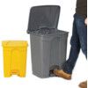 GBI68Z 68L Pedal Bin Yellow thumbnail-0