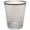 KF00849 Mesh Silver Waste Bin - 18 Litre thumbnail-0