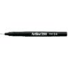 200, Fineliner Pen, Black, Non-Retractable, Fine, 0.4mm Line Width, Non-Refillable, 12 Pack thumbnail-0