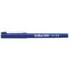 200, Fineliner Pen, Blue, Non-Retractable, Fine, 0.4mm Line Width, Non-Refillable, 12 Pack thumbnail-0