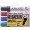 5109A, Whiteboard Marker Pen, Assorted, Broad, Chisel, Non-Retractable, 4 Pack thumbnail-0