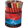 Colour Broad, Fibre Tip Pen, Assorted, Non-Retractable, Broad, 0.6mm Line Width, Non-Refillable, 42 Pack thumbnail-0