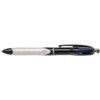 4-Colour Stylus, Ballpoint Pen, Assorted, Retractable, Medium, 0.4mm Line Width, Non-Refillable, 1 Pack thumbnail-0