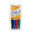 Velleda 1741, Whiteboard Marker Pen, Assorted, Broad, Bullet, Non-Retractable, 4 Pack thumbnail-1