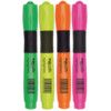 Ergo-Brite , Highlighter , Assorted , 2.0 - 5.0mm , Chisel , 4 Pack thumbnail-0