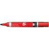 Permanent Marker Pen, Red, Medium, Bullet, 12 Pack thumbnail-0