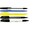 School Pack, Pen Set, Assorted, Non-Retractable, Assorted, Assortedmm Line Width, Non-Refillable, 5 Pack thumbnail-1