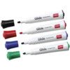 Glide, Whiteboard Marker, Assorted, Broad, Bullet, Non-Retractable, 4 Pack thumbnail-0