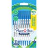 Ballpoint Pen, Blue, Non-Retractable, 1.0mm,  8 Pack thumbnail-0