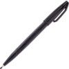 Sign S520 Series, Fibre Tip Pen, Black, Broad Tip Size, 1mm Line Width, Pack of 12 thumbnail-1