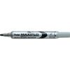 Whiteboard Marker, Black, Fine, Bullet, Non-Retractable, 12 Pack thumbnail-0