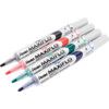 Maxiflo, Whiteboard Marker, Assorted, Fine, Bullet, Non-Retractable, 4 Pack thumbnail-0