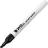 Whiteboard Marker, Black, Medium Tip Size, Chisel Nib, Pack of 1 thumbnail-0