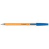 Ballpoint Pen, Blue, Non-Retractable, Fine, 0.4mm Line Width, Non-Refillable, 20 Pack thumbnail-0