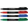 Permanent Marker Pen, Assorted, Broad, Bullet, Non-Retractable, 10 Pack thumbnail-0