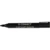 Flipchart Marker, Black, Broad Tip Size, Bullet Nib, Pack of 10 thumbnail-0