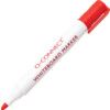 Whiteboard Marker, Red, Broad, Bullet, Non-Retractable, 10 Pack thumbnail-0