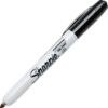 Permanent Marker, Black, Medium Tip Size, Bullet Nib, Pack of 12 thumbnail-0