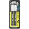 Chalk Marker Pen, White, Non-Retractable,  2 Pack thumbnail-0