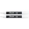 Chalk Marker Pen, White, Non-Retractable,  2 Pack thumbnail-1