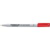 316 Lumocolor, OHP Marker Pen, Red, Fine, Bullet, Non-Retractable, 10 Pack thumbnail-1