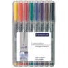 316 Lumocolor, OHP Marker Pen, Assorted, Fine, Bullet, Non-Retractable, 8 Pack thumbnail-0