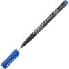 318 Lumocolor, OHP Marker Pen, Blue, Fine, Bullet, Non-Retractable, 10 Pack thumbnail-1