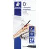 318 Lumocolor, OHP Marker Pen, Black, Fine, Bullet, Non-Retractable, 10 Pack thumbnail-2