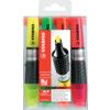 Luminator, Highlighter, Assorted Colours, 2.0-5.0mm Line Width, Chisel Nib, Pack of 4 thumbnail-0