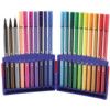 Pen 68, Fibre Tip Pen, Assorted, Non-Retractable, Medium, 1mm Line Width, Non-Refillable, 20 Pack thumbnail-0