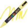 Posca 5M, Paint Marker Pen, Yellow, Medium, Bullet, Non-Retractable, 1 Pack thumbnail-2